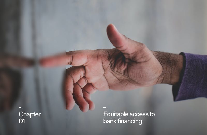Equitable access to bank financing