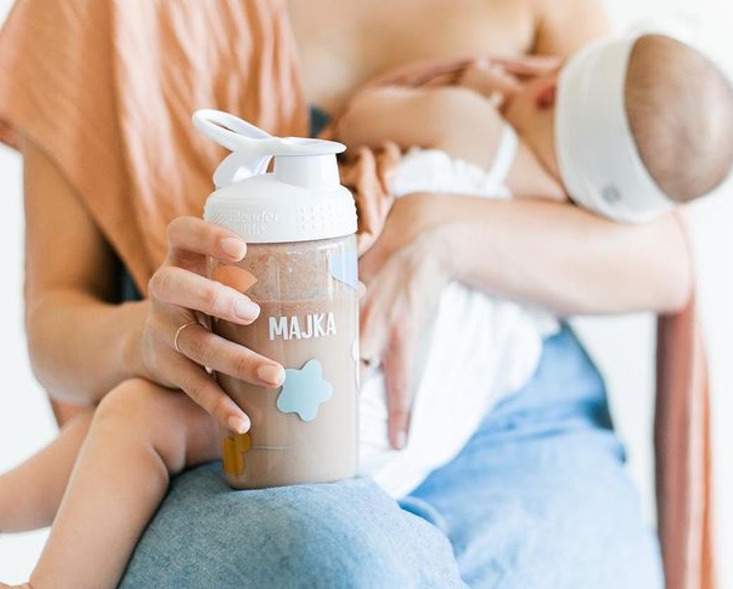 woman breastfeeding
