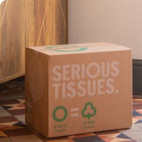 Serious Tissues box