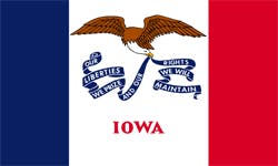 Medicare Supplement Plans in Iowa State Flag