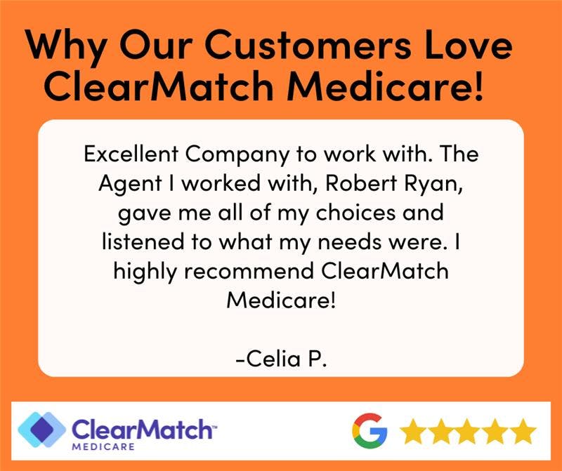 Google review about the value of using a Medicare agent