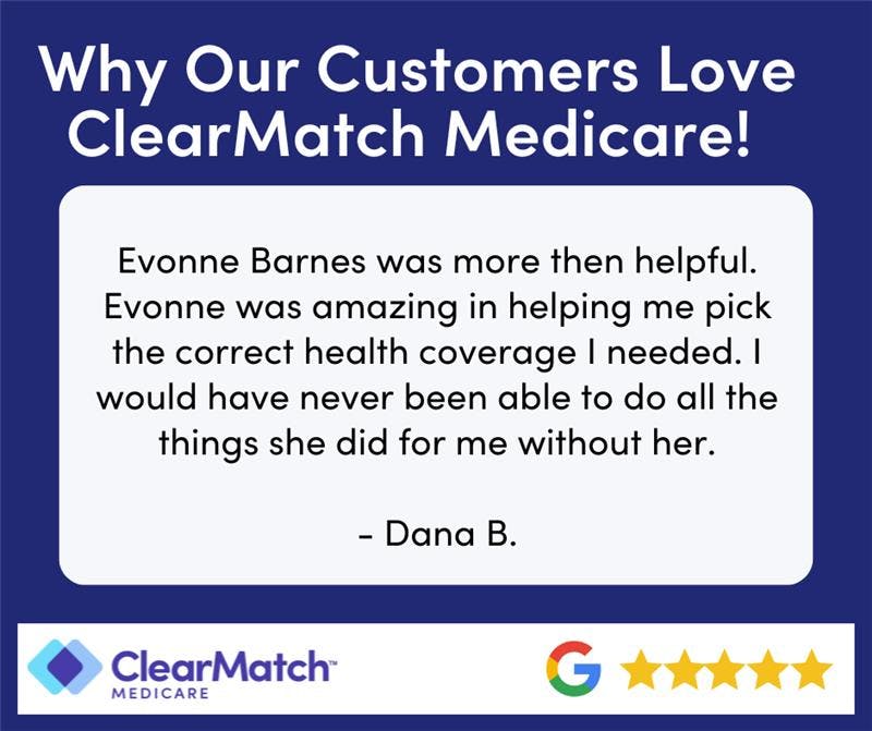 Google review of the value of using a Medicare agent