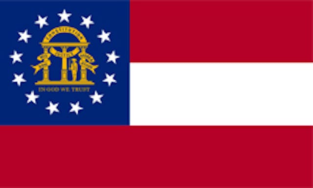 Medicare in Georgia State Flag