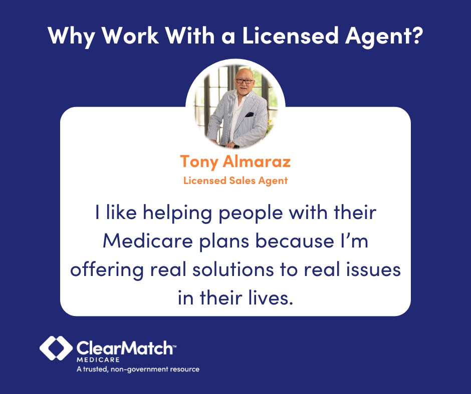 Tony Almaraz, Licensed Sales Agent with ClearMatch Medicare