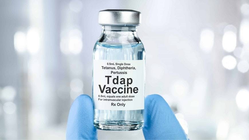 tetanus vaccine bottle