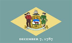 Medicare in Delaware State Flag