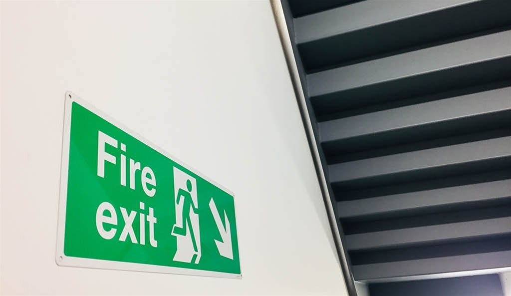 Fire Exit signage
