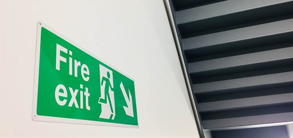 Fire Exit signage