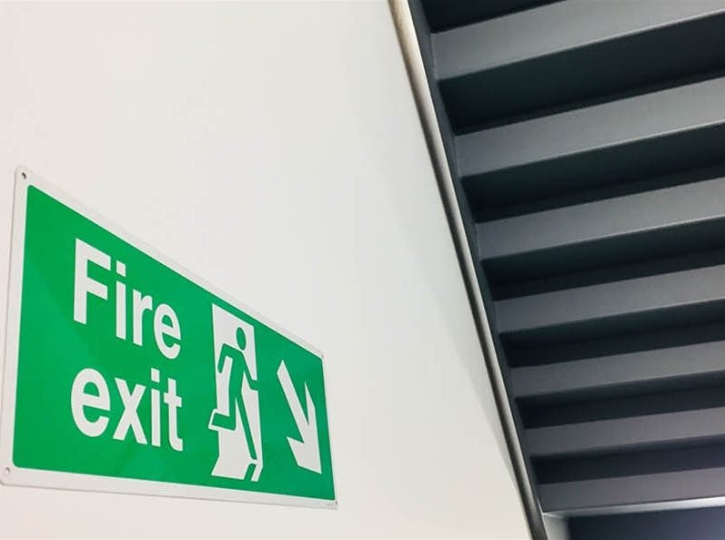 Fire Exit signage