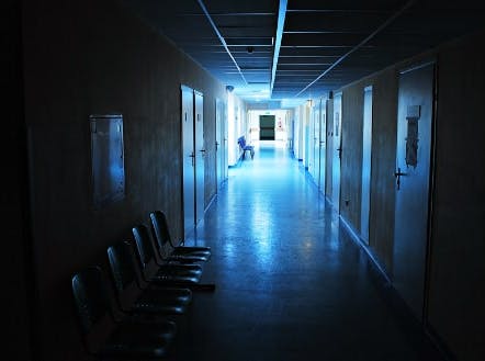 Hospital power cut