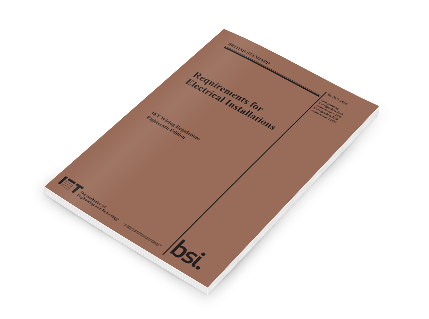 18th edition requirements for electrical installations