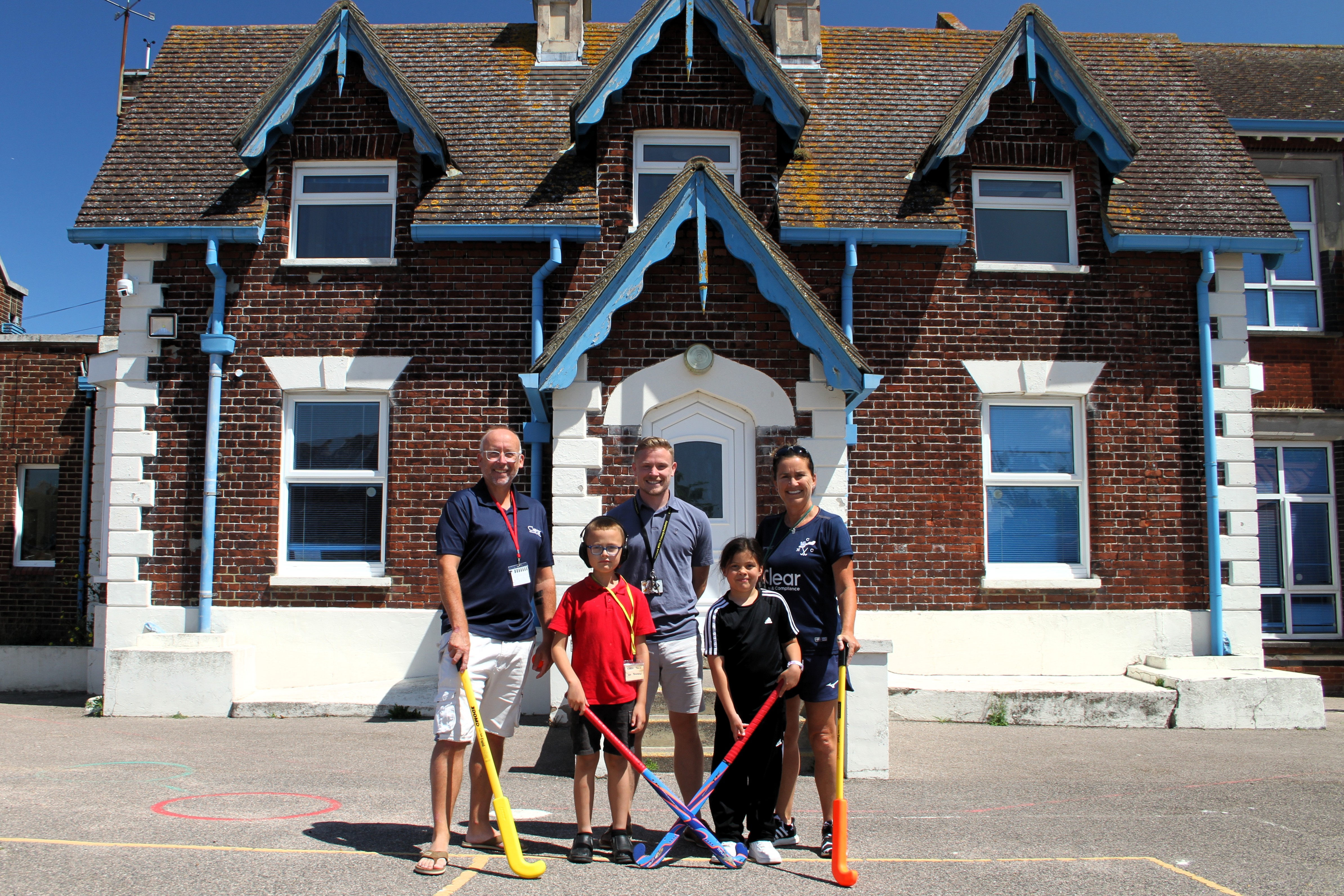 Matt and Cliftonville hockey club