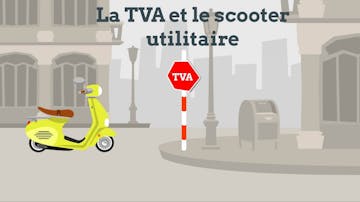 La TVA et le Scooter « Utilitaire »