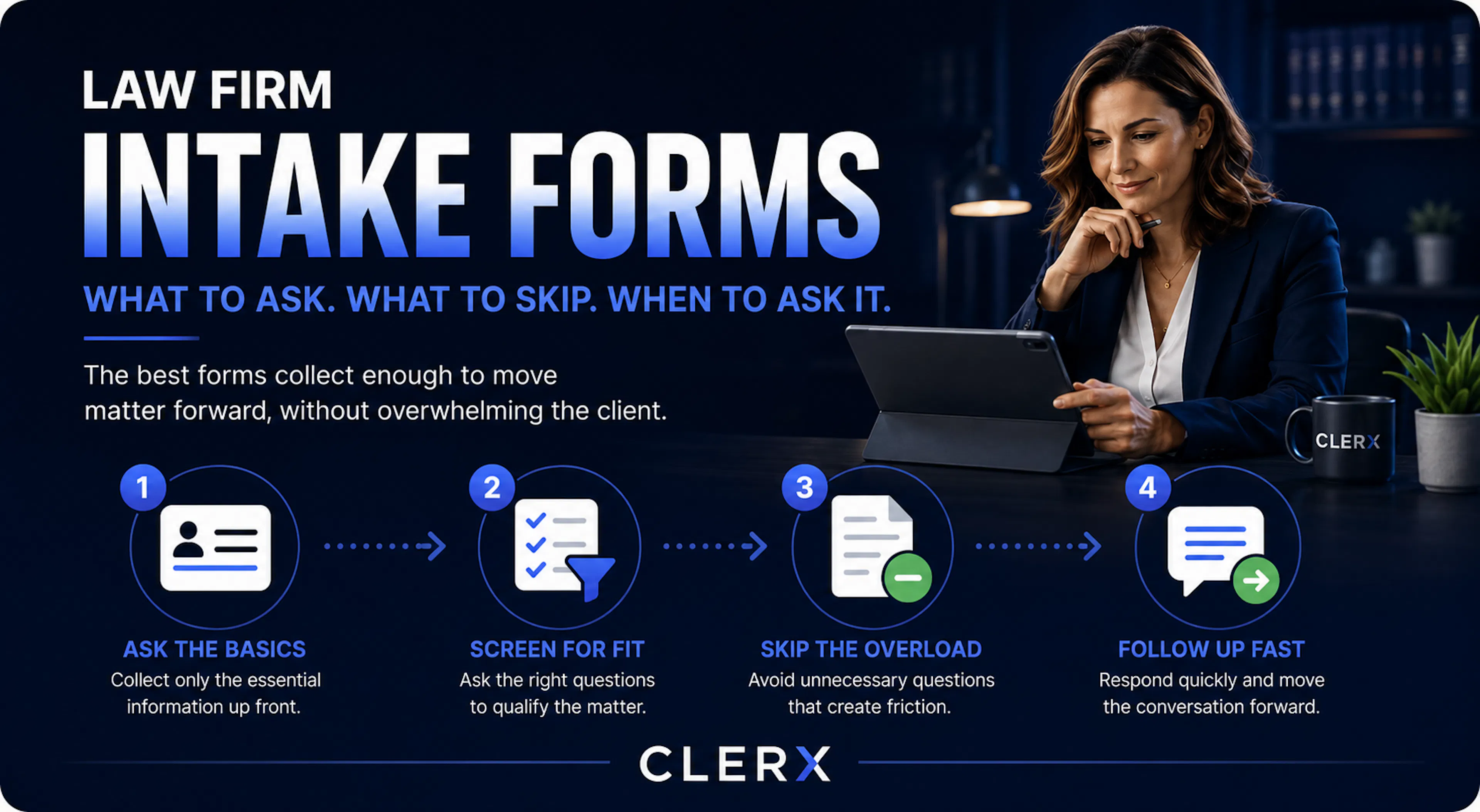 Law Firm Intake Forms: What to Ask, What to Skip, and When to Ask It