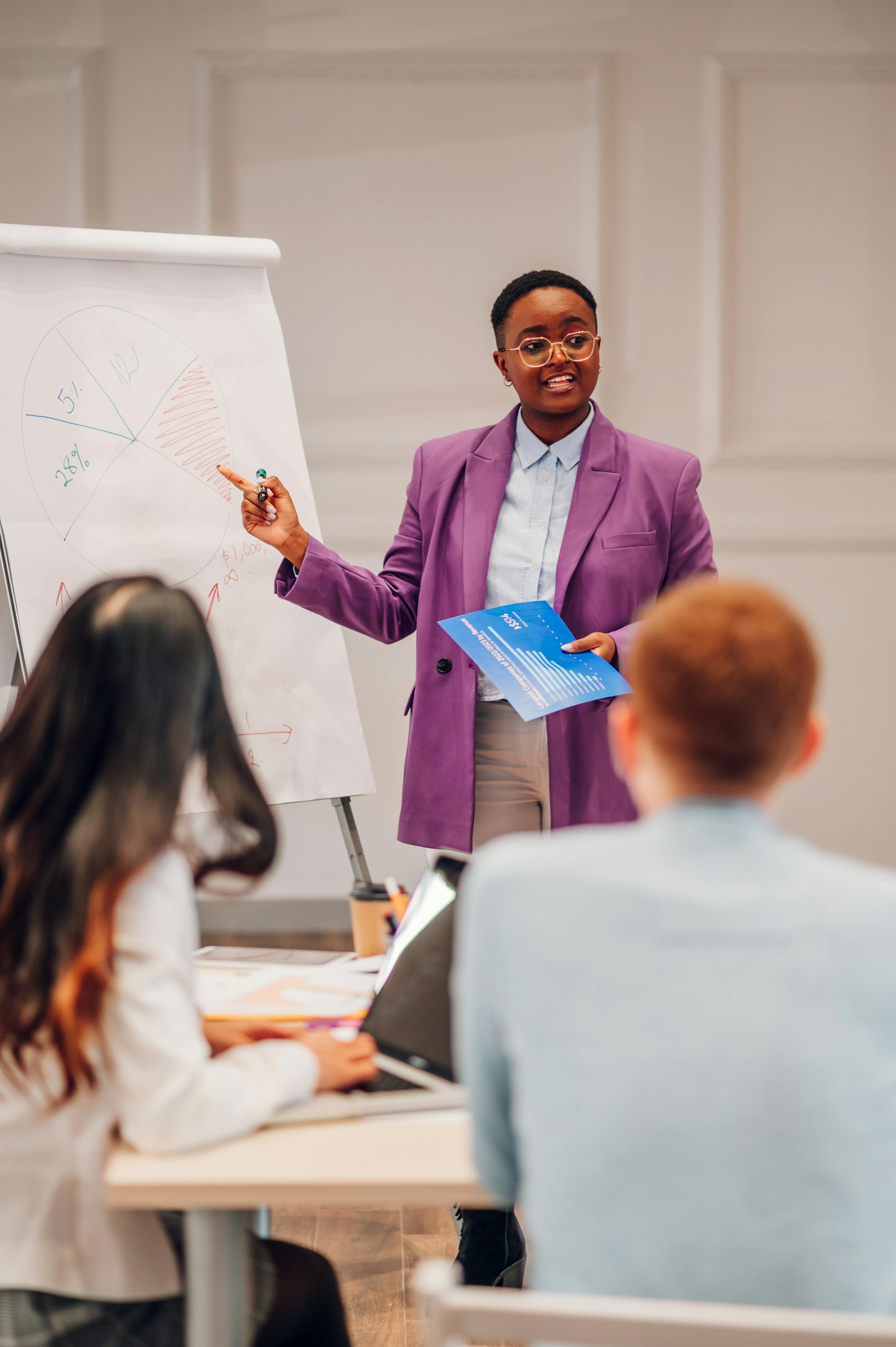 Person Giving Lecture