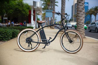 Image of an e-bike on the street