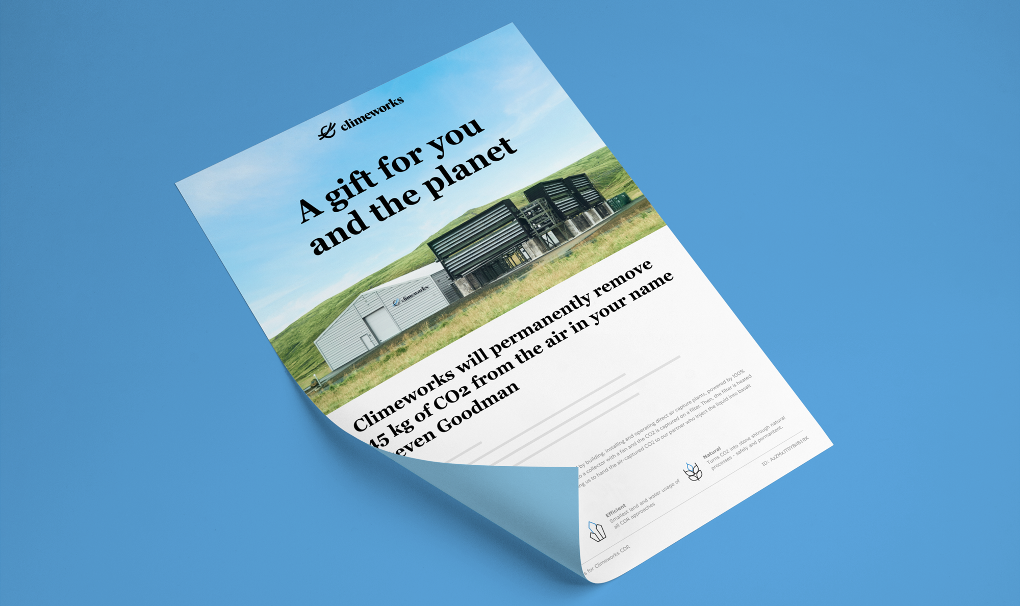 Climeworks - a climate-positive world enabled by direct air capture