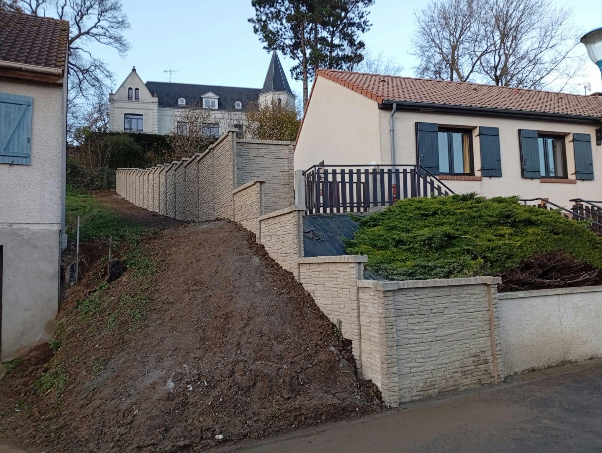 Pose de cloture béton deco a saint omer