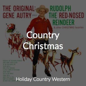 country Christmas album cover