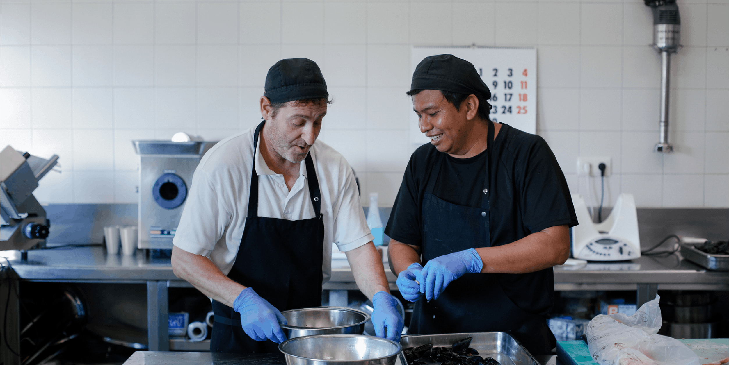 Cocinas Ocultas Chefs cocinando en cocina oculta