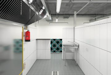 2.7-3.3坪 3.8坪廚房-中和區橋和據點-KitchenNow雲端廚房