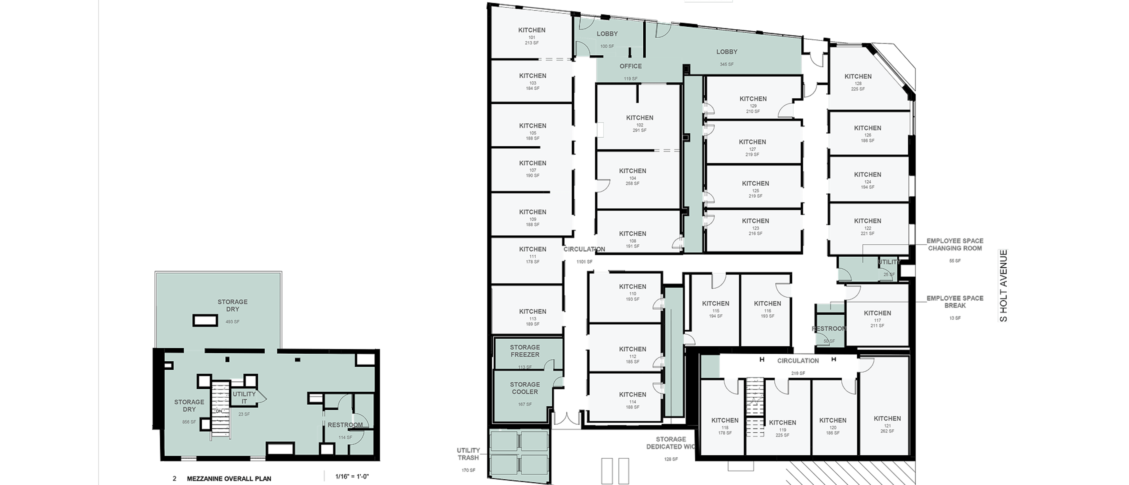Facility floorplan