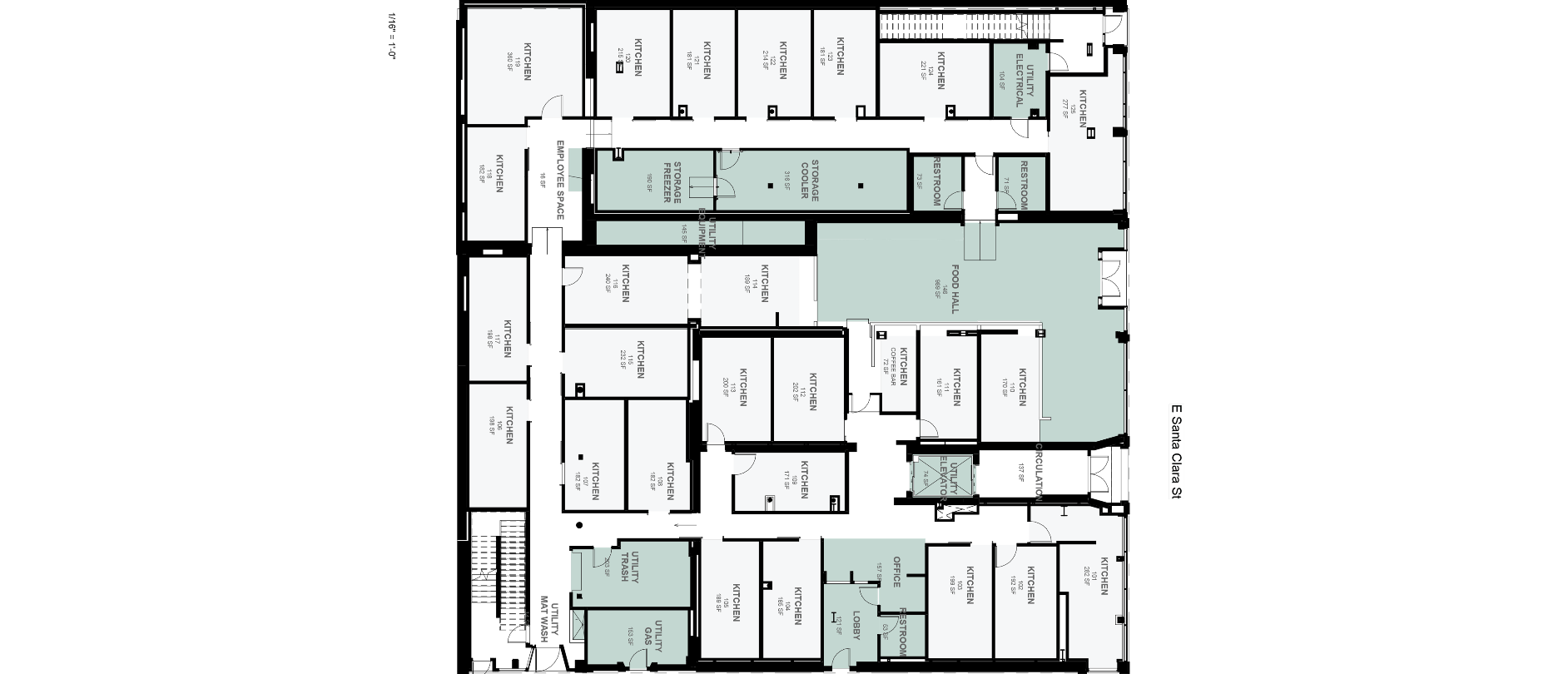 Facility floorplan