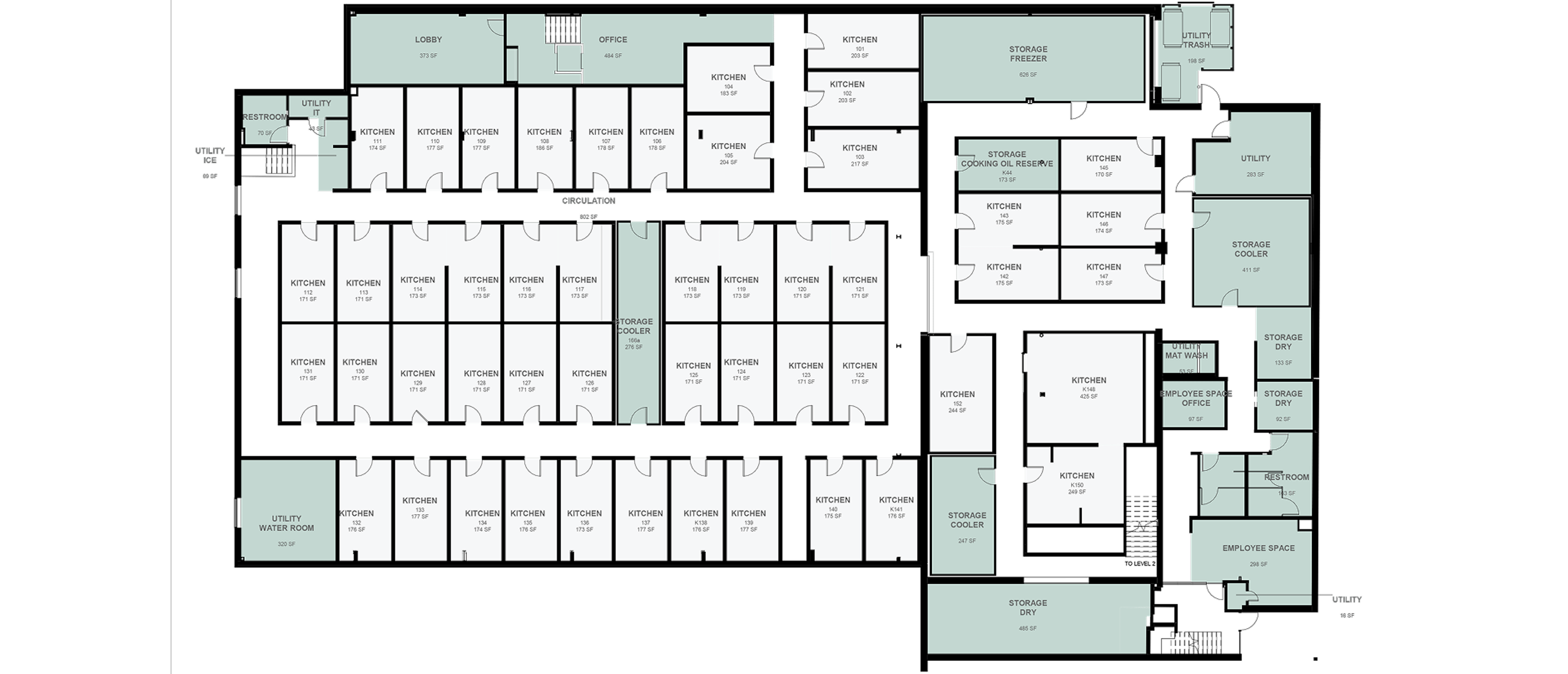 Facility floorplan