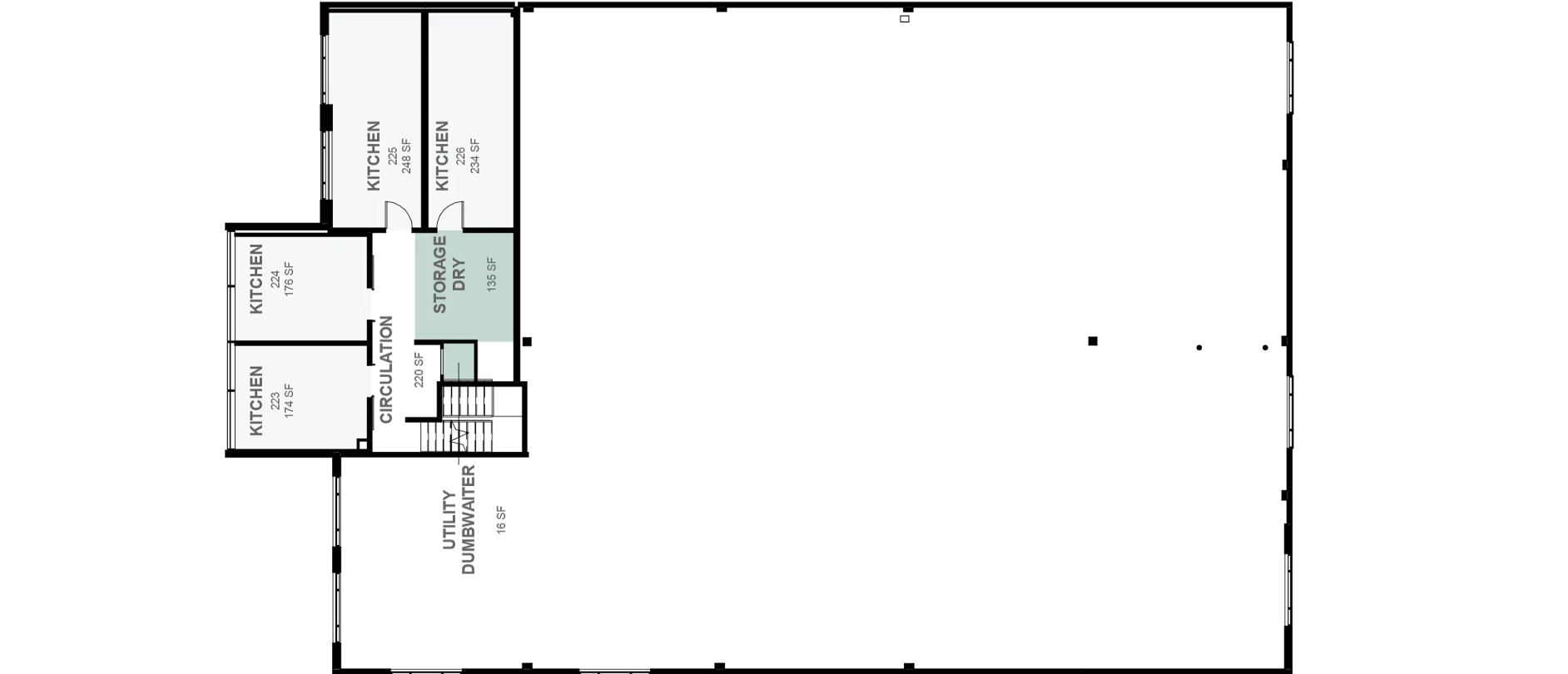 Facility floorplan
