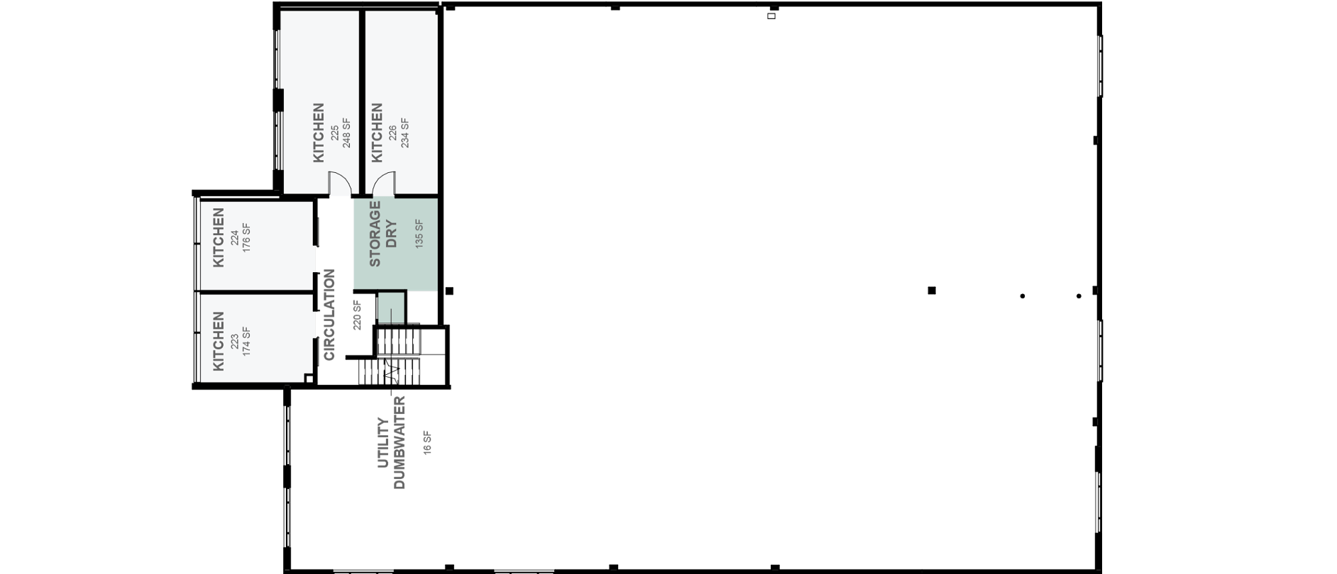 Facility floorplan