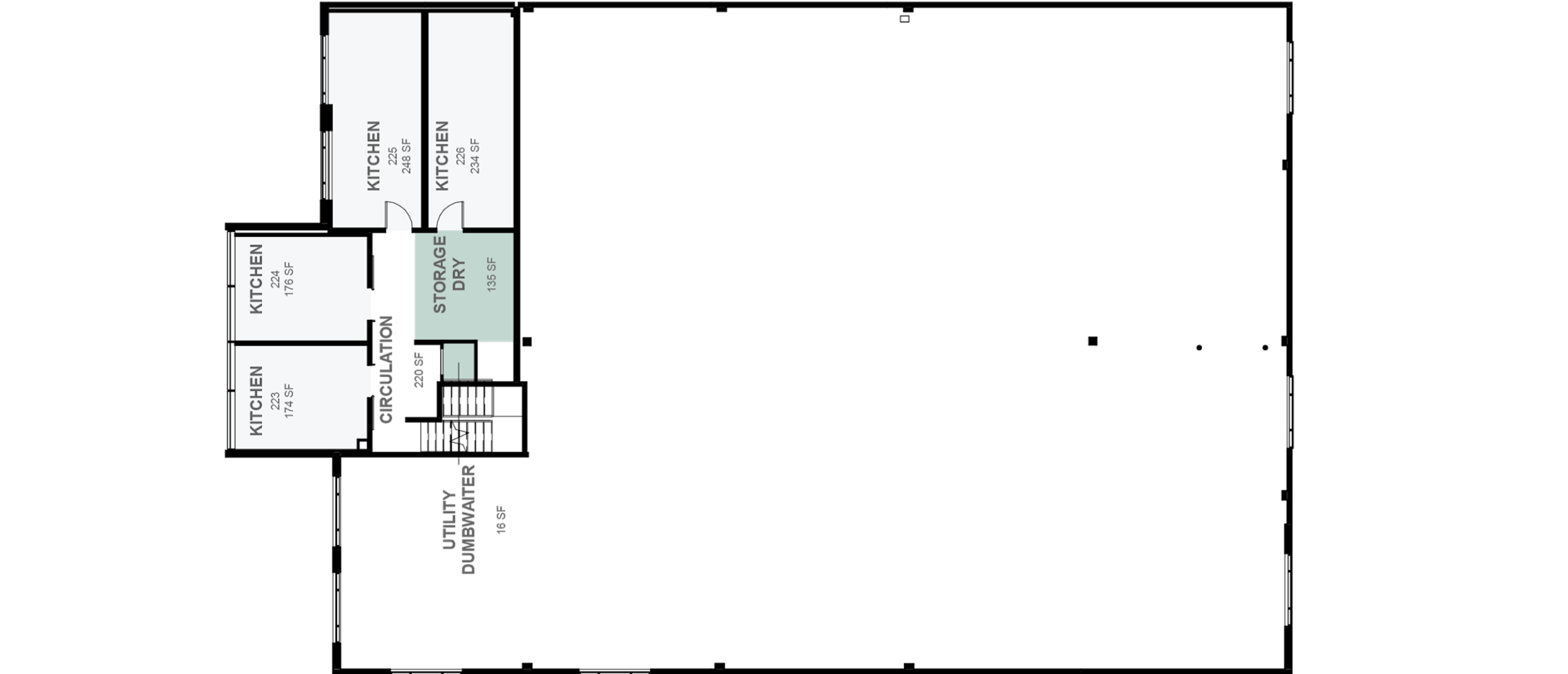Facility floorplan