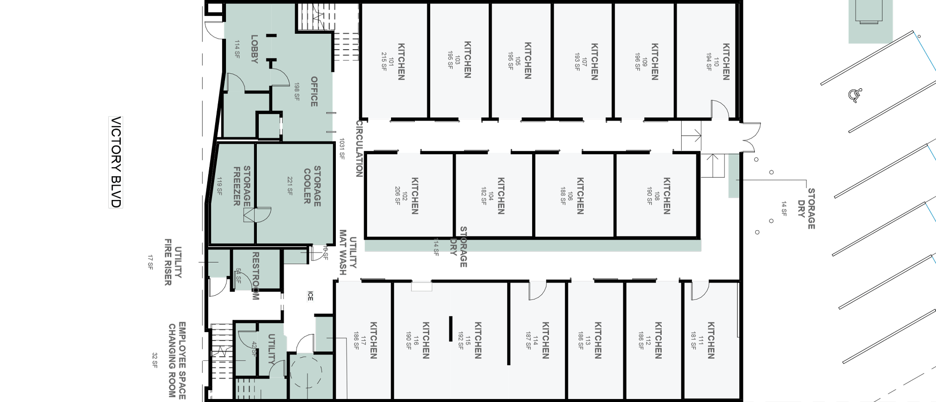 Facility floorplan