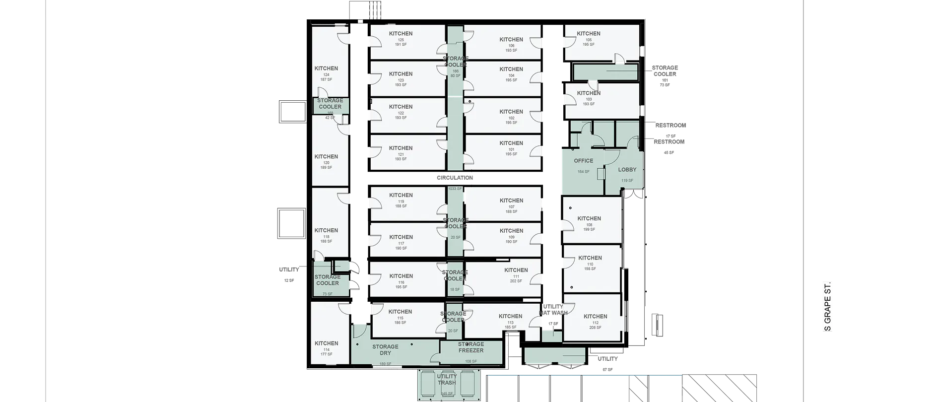 Facility floorplan