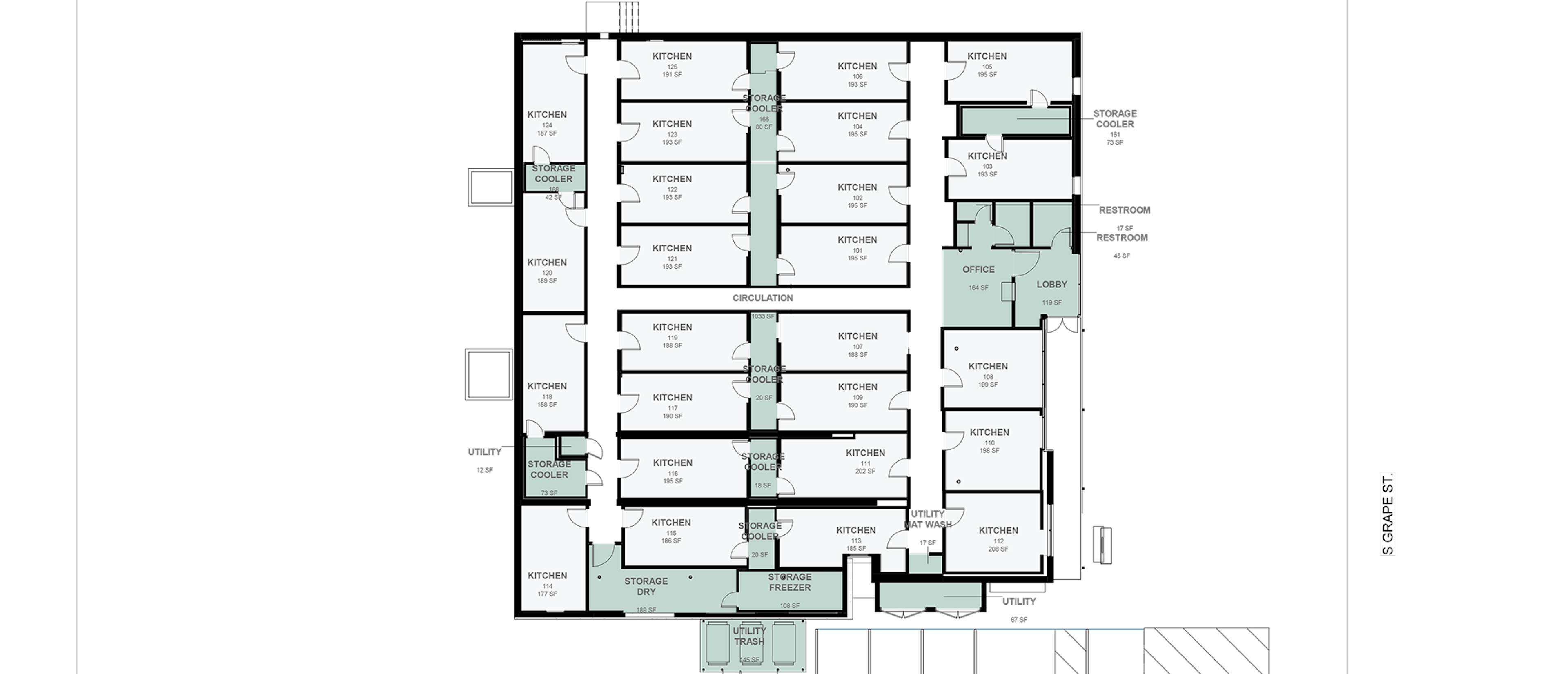 Facility floorplan