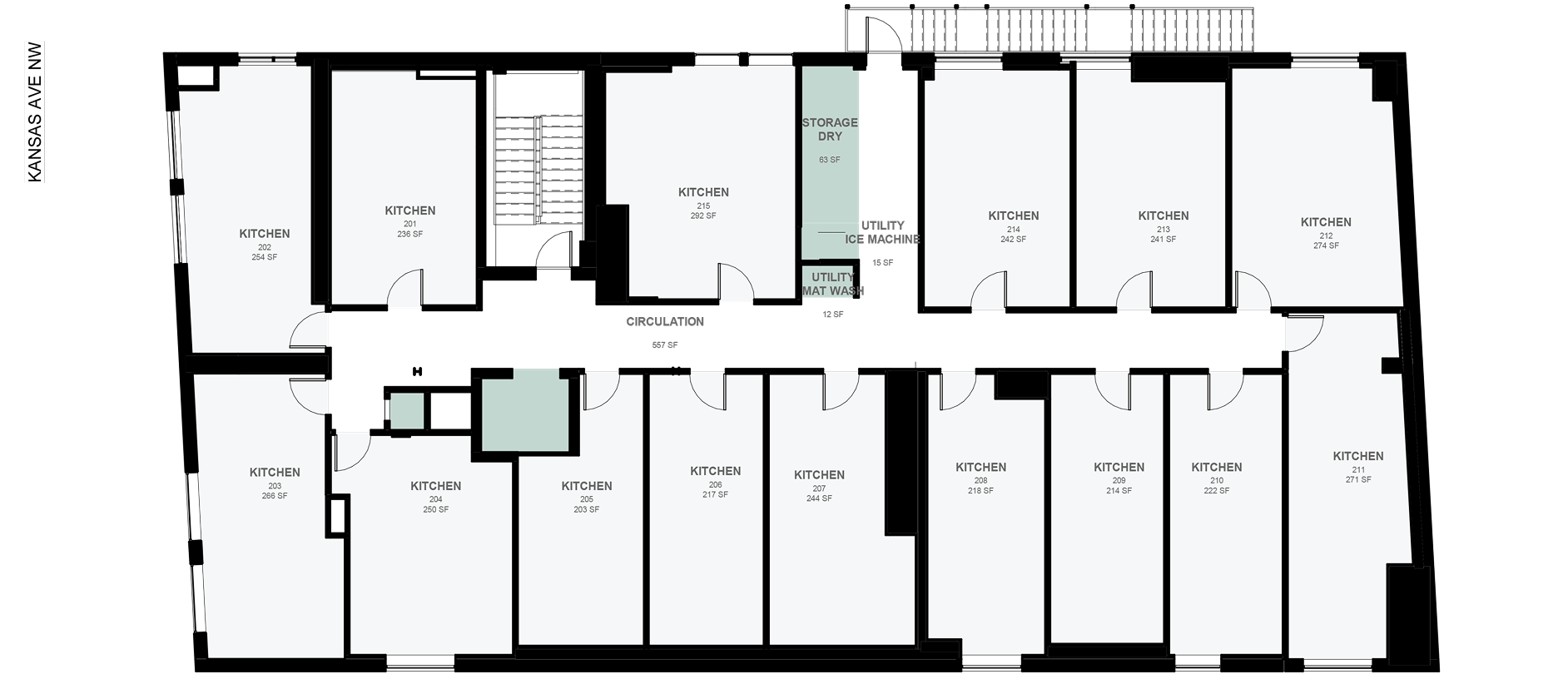 Facility floorplan