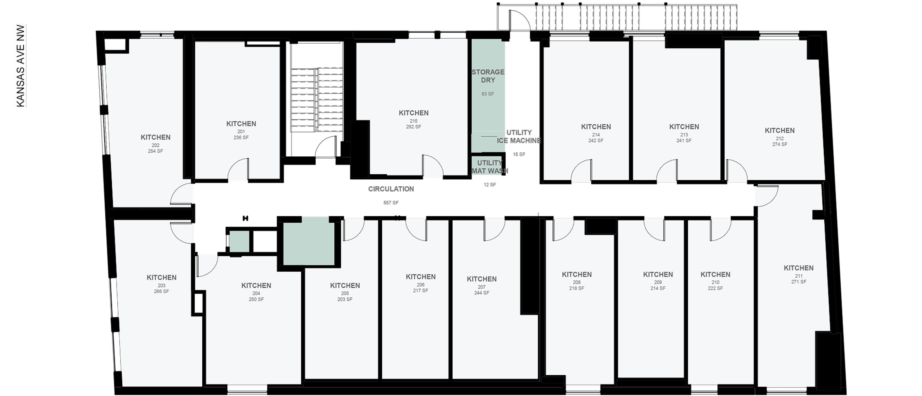 Facility floorplan