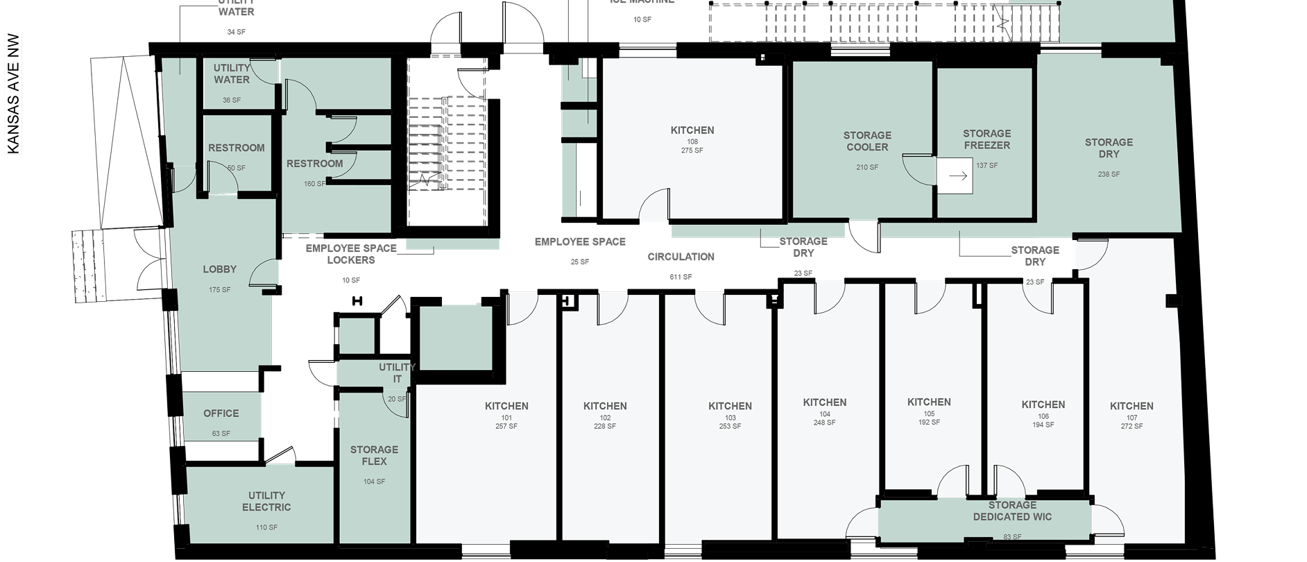 Facility floorplan