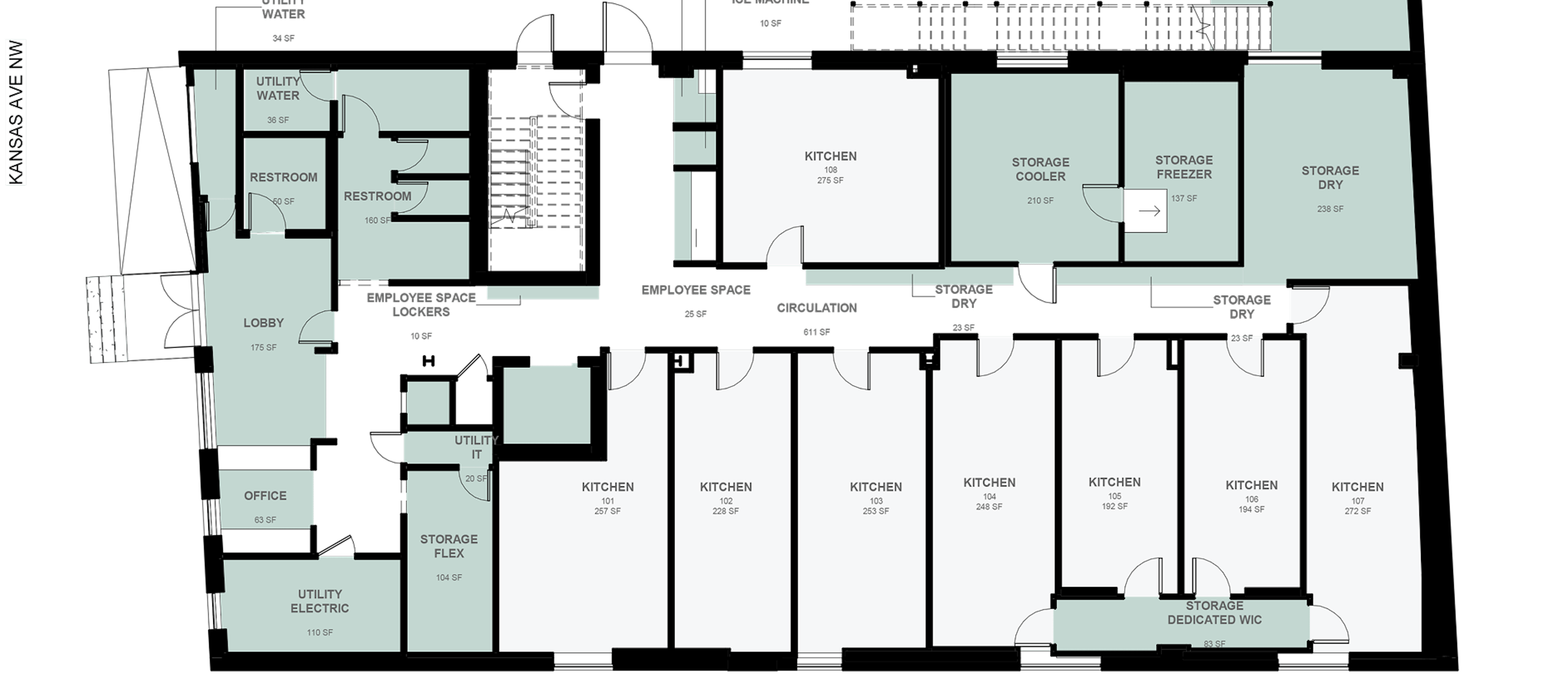 Facility floorplan