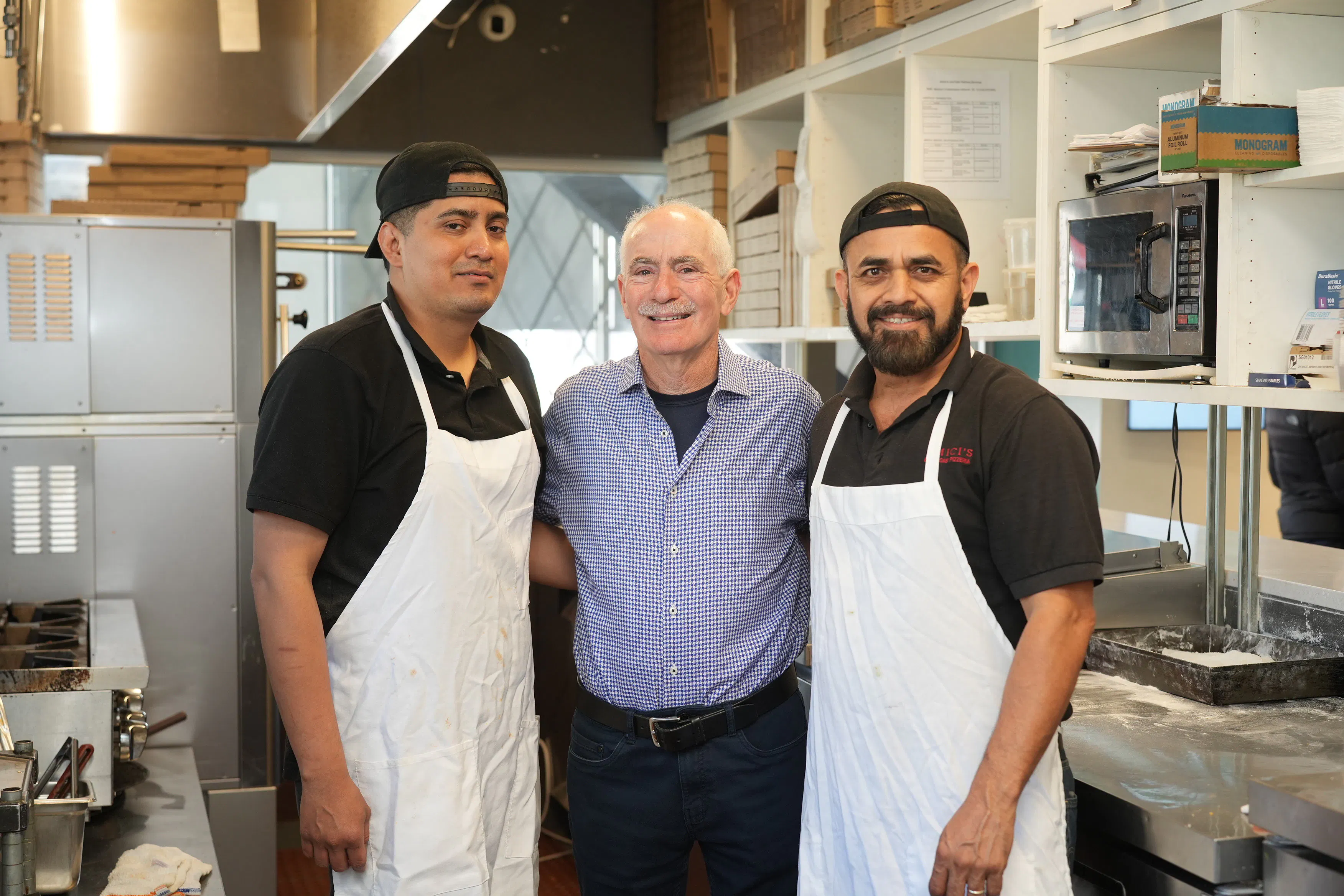 Amici's Pizzeria crew