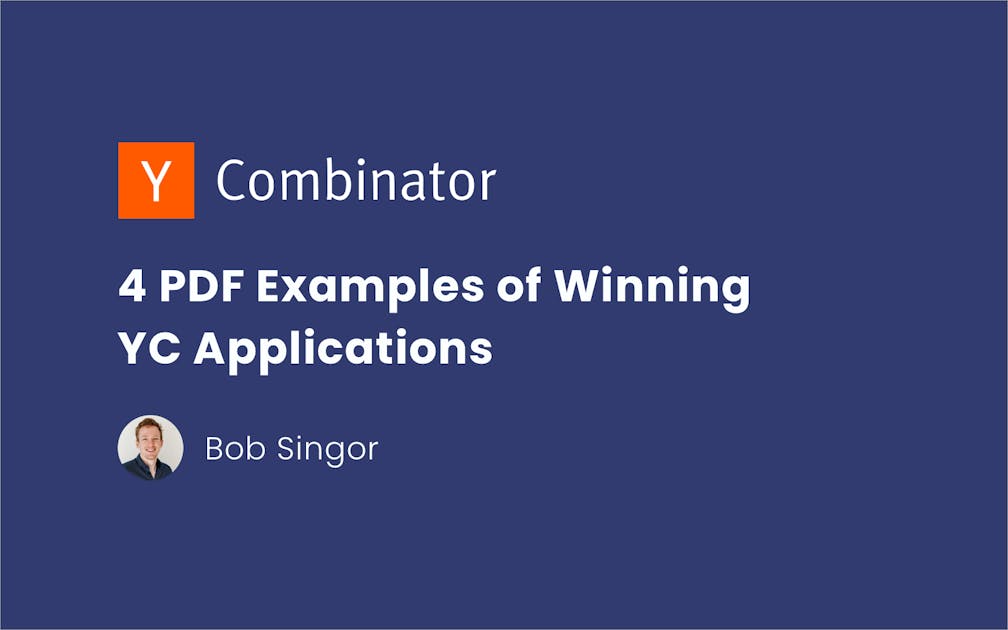 YC Application Examples Lessons from Dropbox, GitLab, Buffer, and