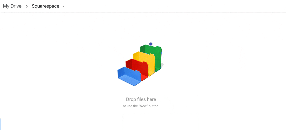 Drag or drop a PDF file to Google Drive