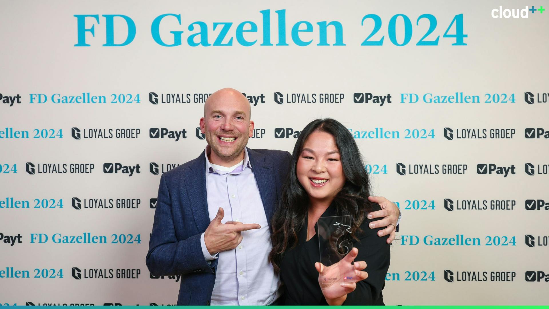 Cloud++ wint vierde FD Gazellen award!