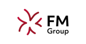Het logo van FM GROUP voor de pagina over het automatiseren van bedrijfsprocessen voor Cloud++