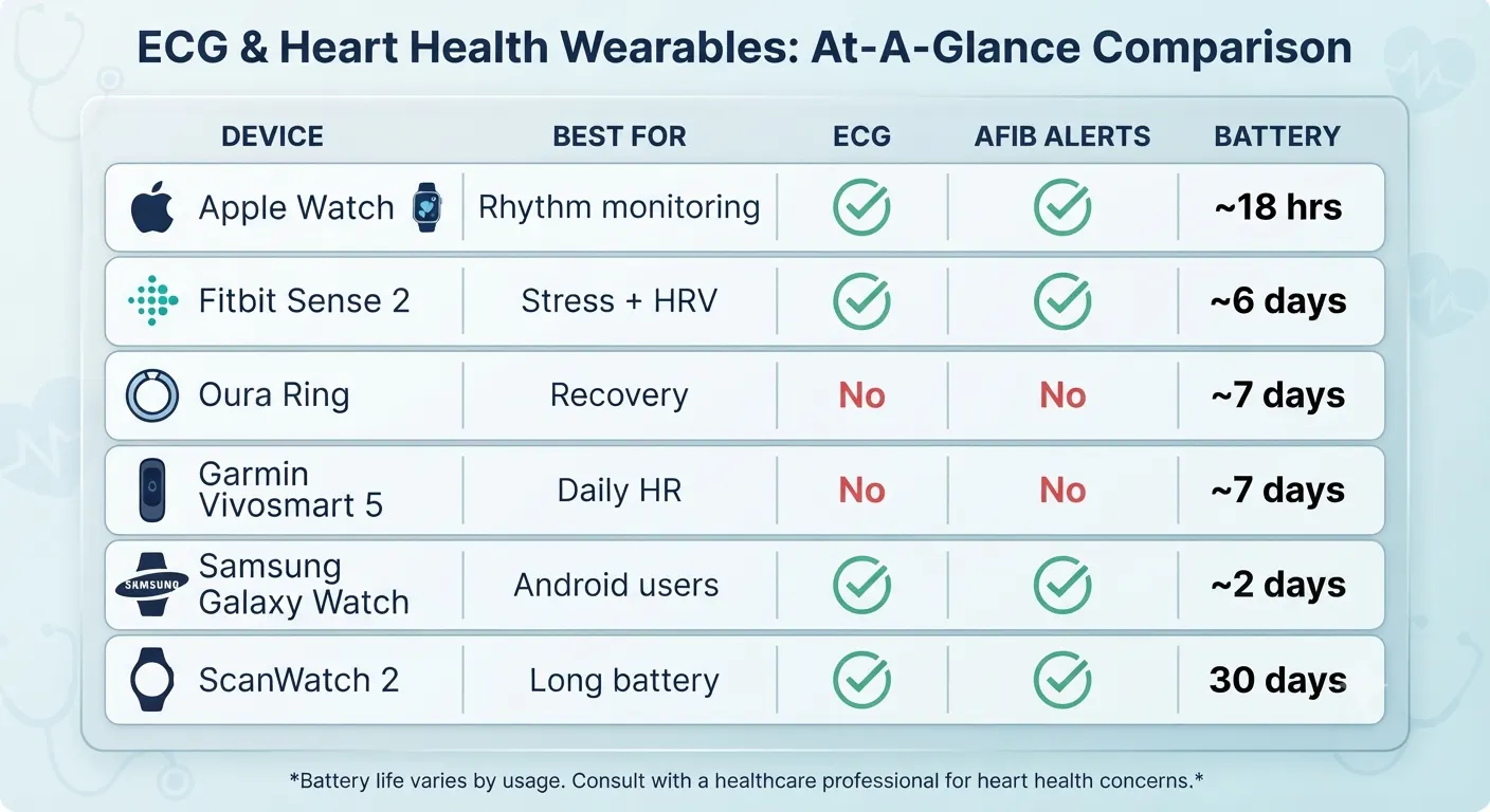 Best Heart Rate Monitoring Wearables 2026 | CLS Health