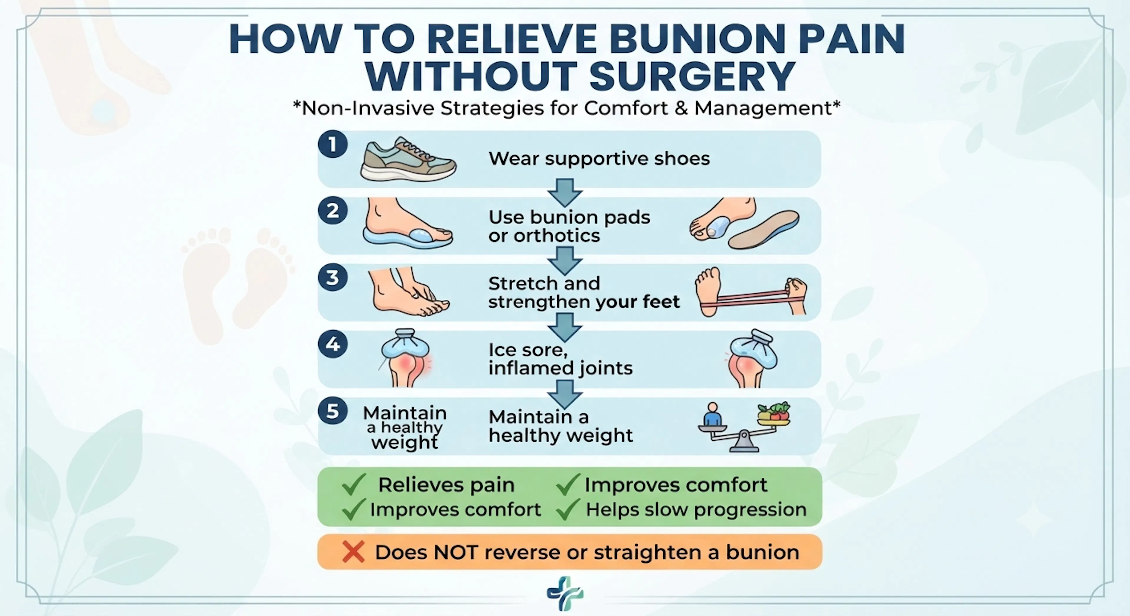 How to Relieve Bunion Pain Without Surgery | CLS Health