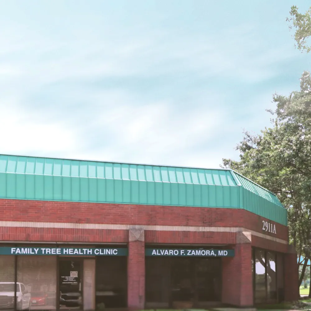 Exterior view of CLS Health Primary Care Associates - League City, treating common illnesses and chronic conditions.