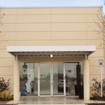 Exterior view of CLS Health Primary Care Providers - Pearland Shadow Creek, a clinic providing primary care services.