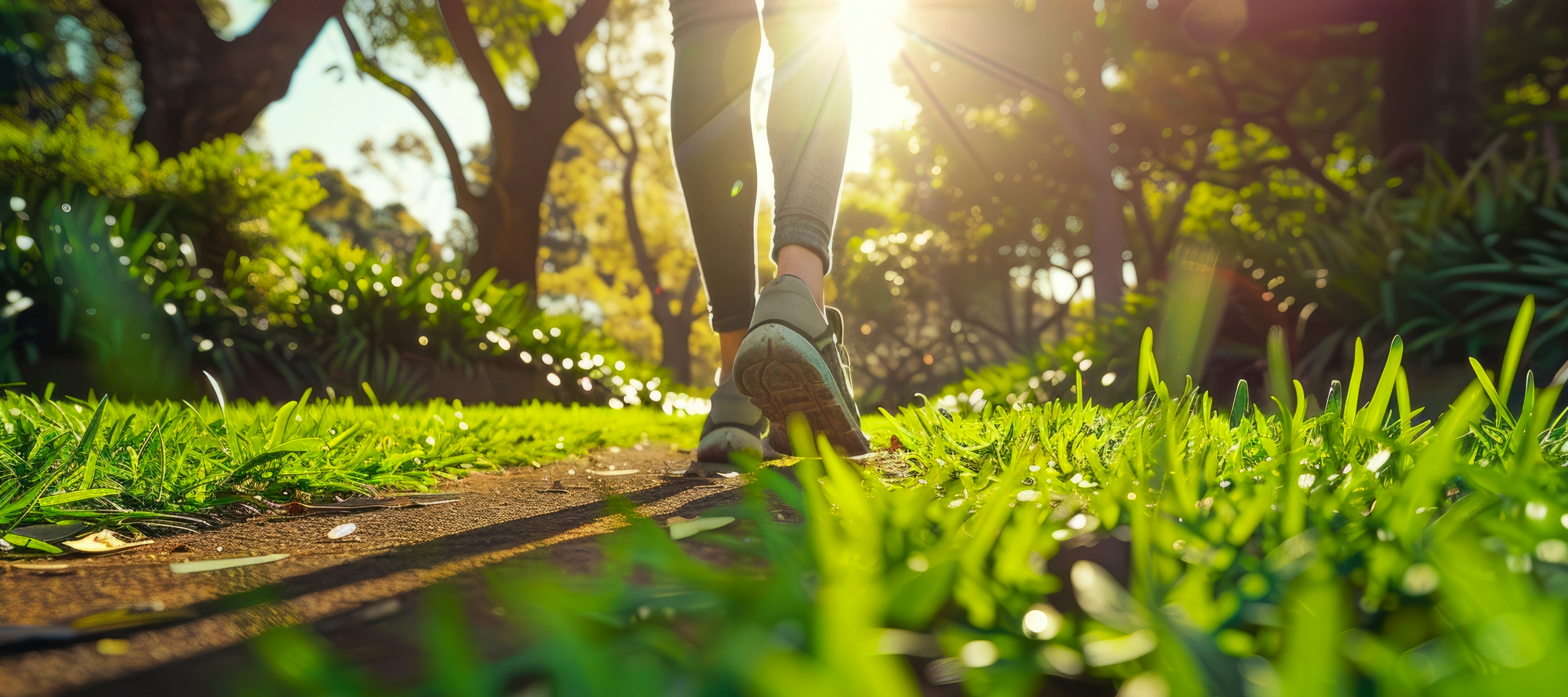 A person going on a run, showcasing healthy, pain-free feet after successful bunion treatment.