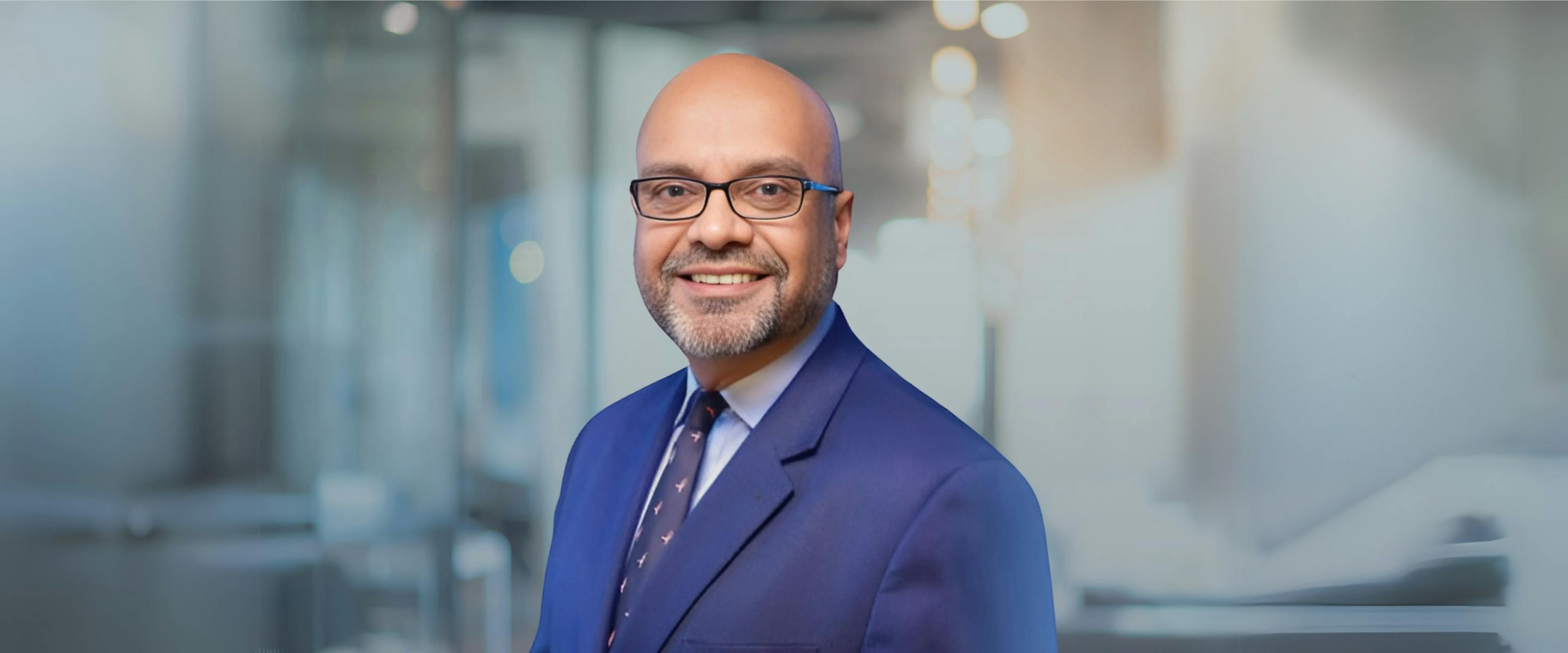 Abdul Moosa, MD, from LaPorte Family Medicine posing for a headshot.