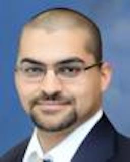 close-up of Dr. Rashid Rashid